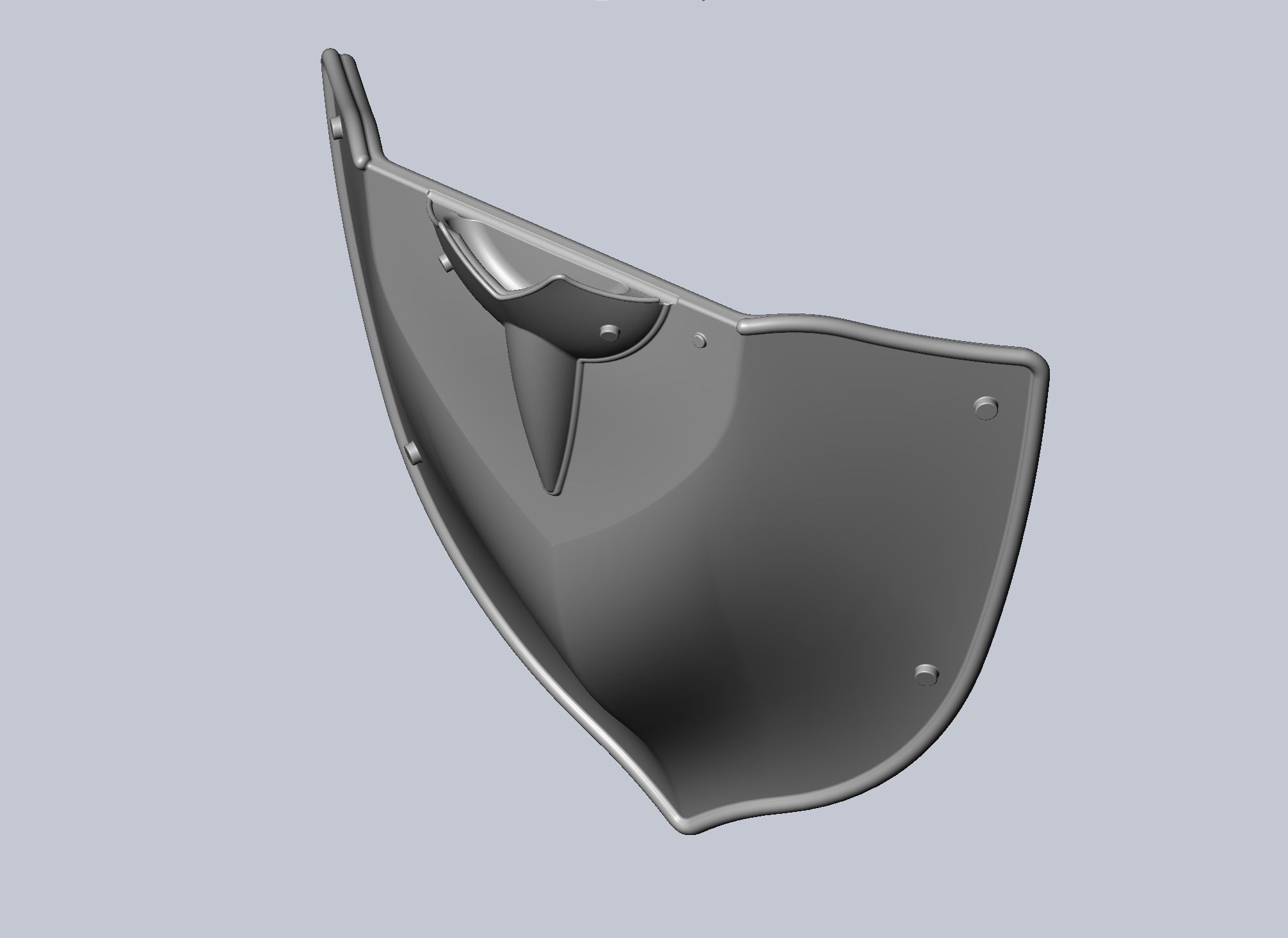 Shield Hero Armor Chestplate 3D print model_9