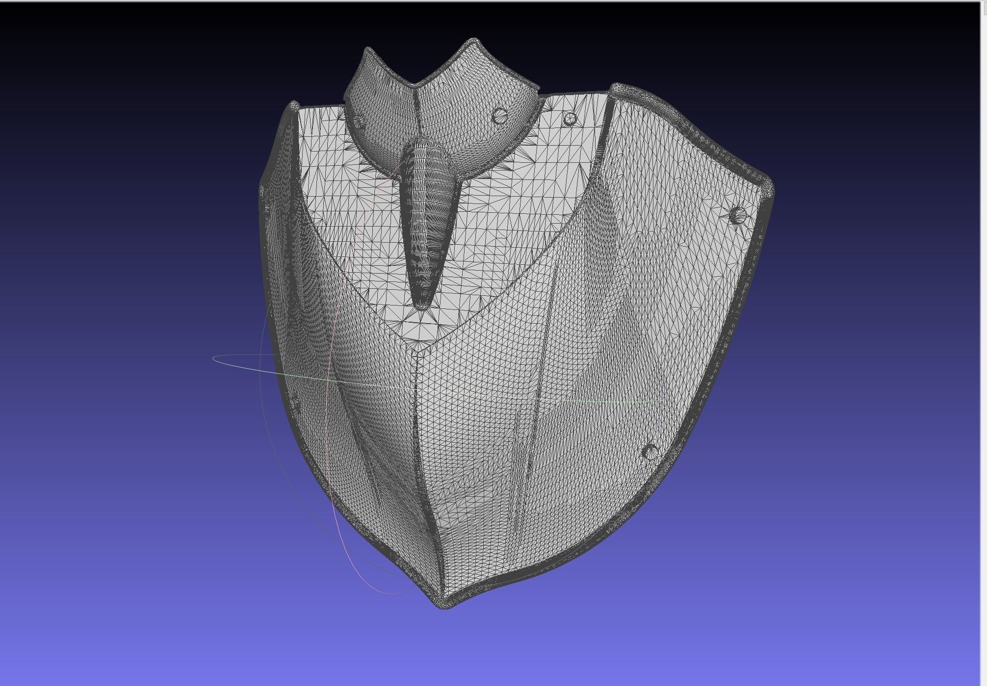 Shield Hero Armor Chestplate 3D print model_26