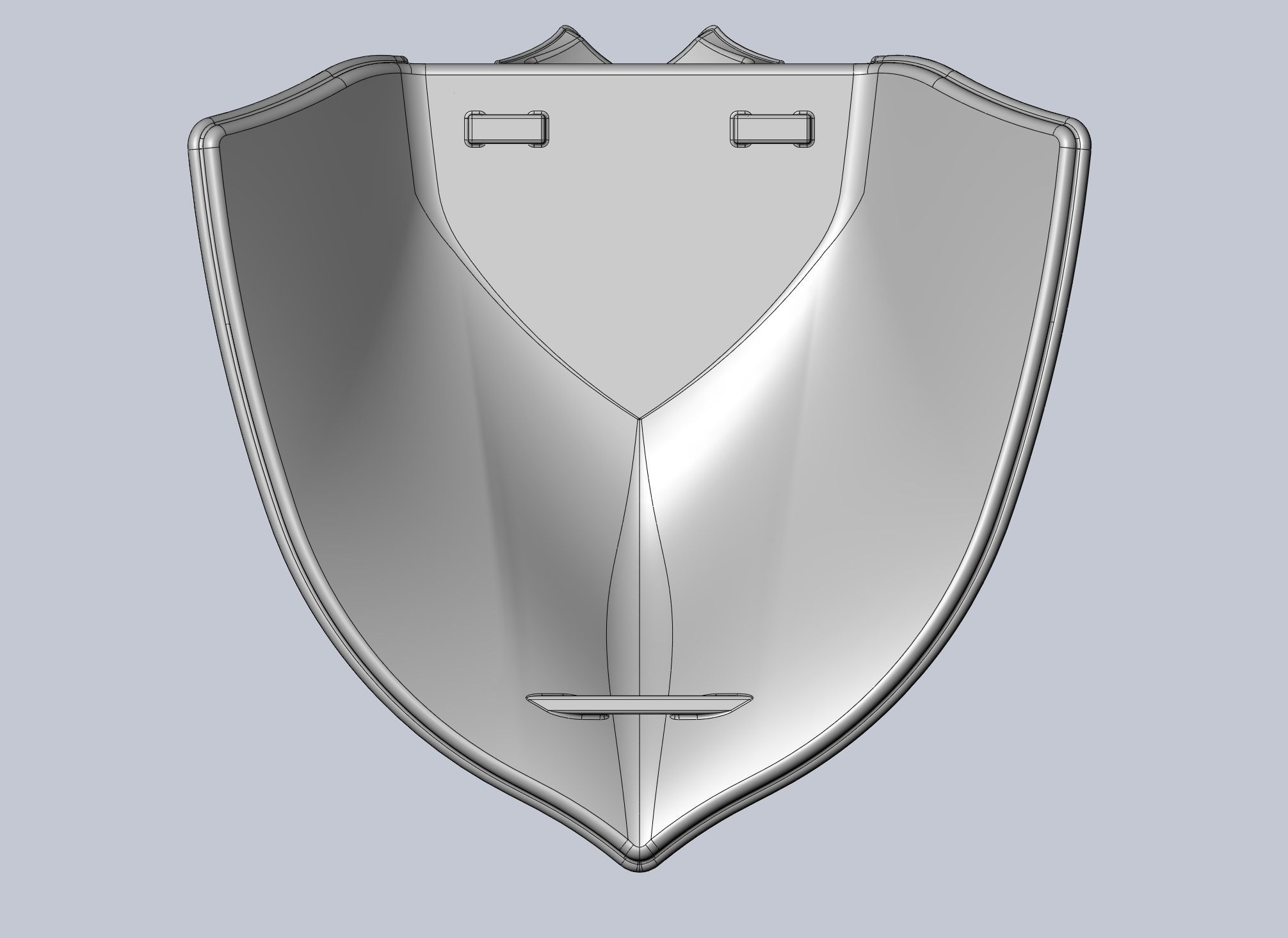 Shield Hero Armor Chestplate 3D print model_27