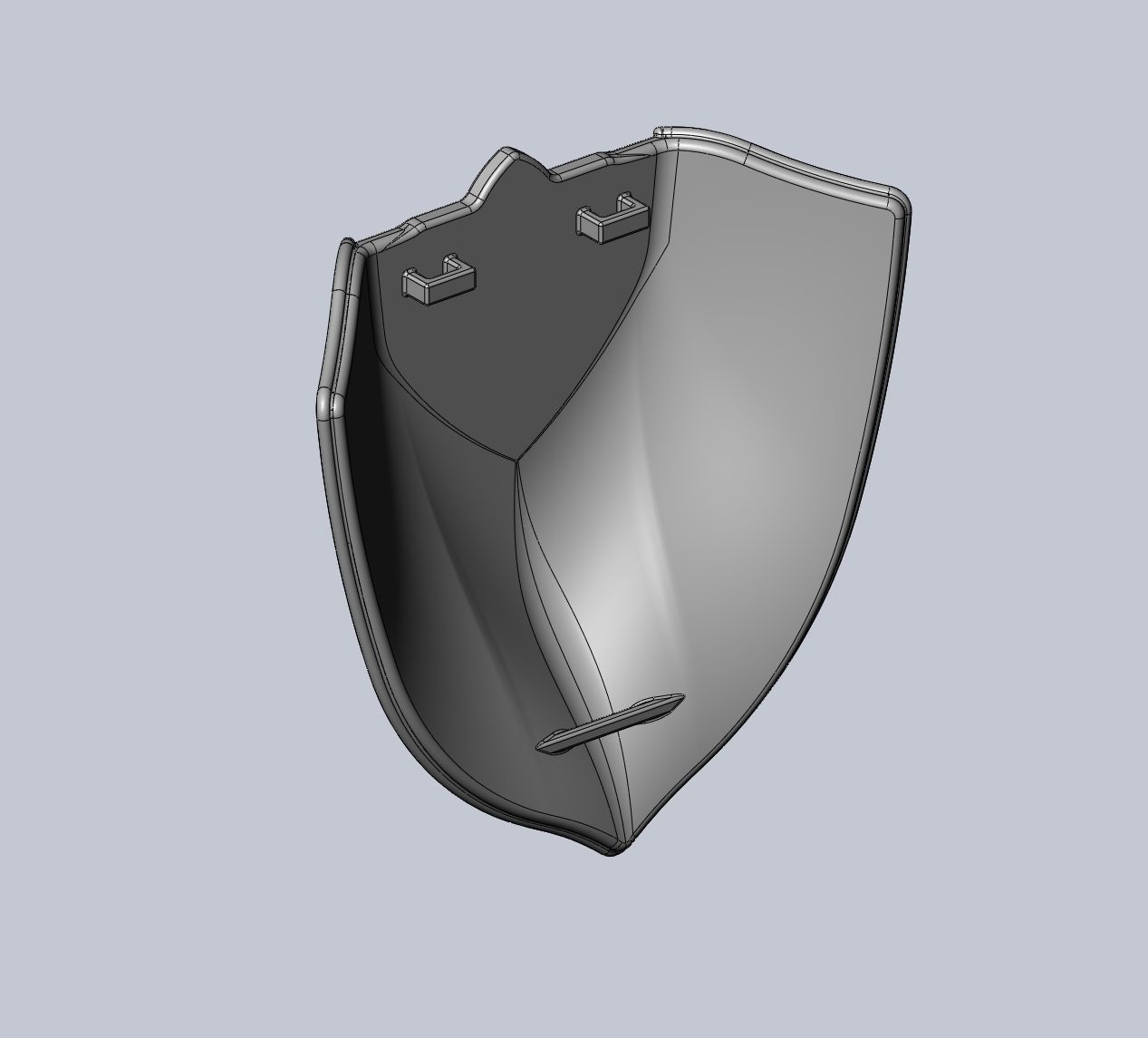 Shield Hero Armor Chestplate 3D print model_50