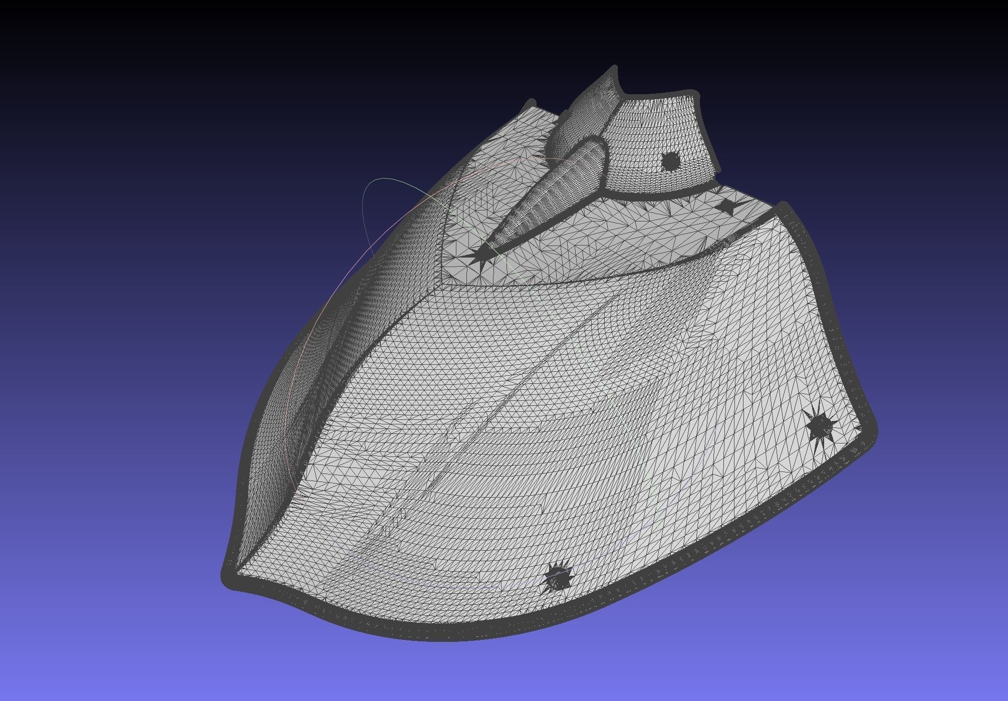 Shield Hero Armor Chestplate 3D print model_17