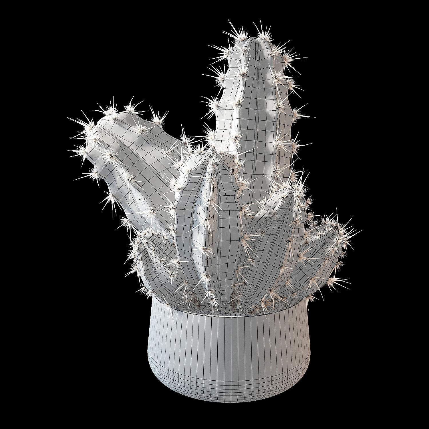 Set of plants 02 3D model_9