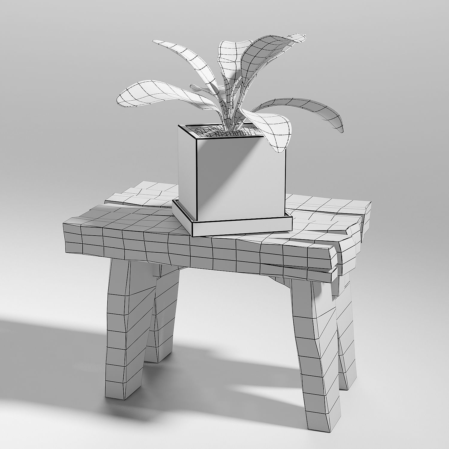 Set of plants 03 3D model_12