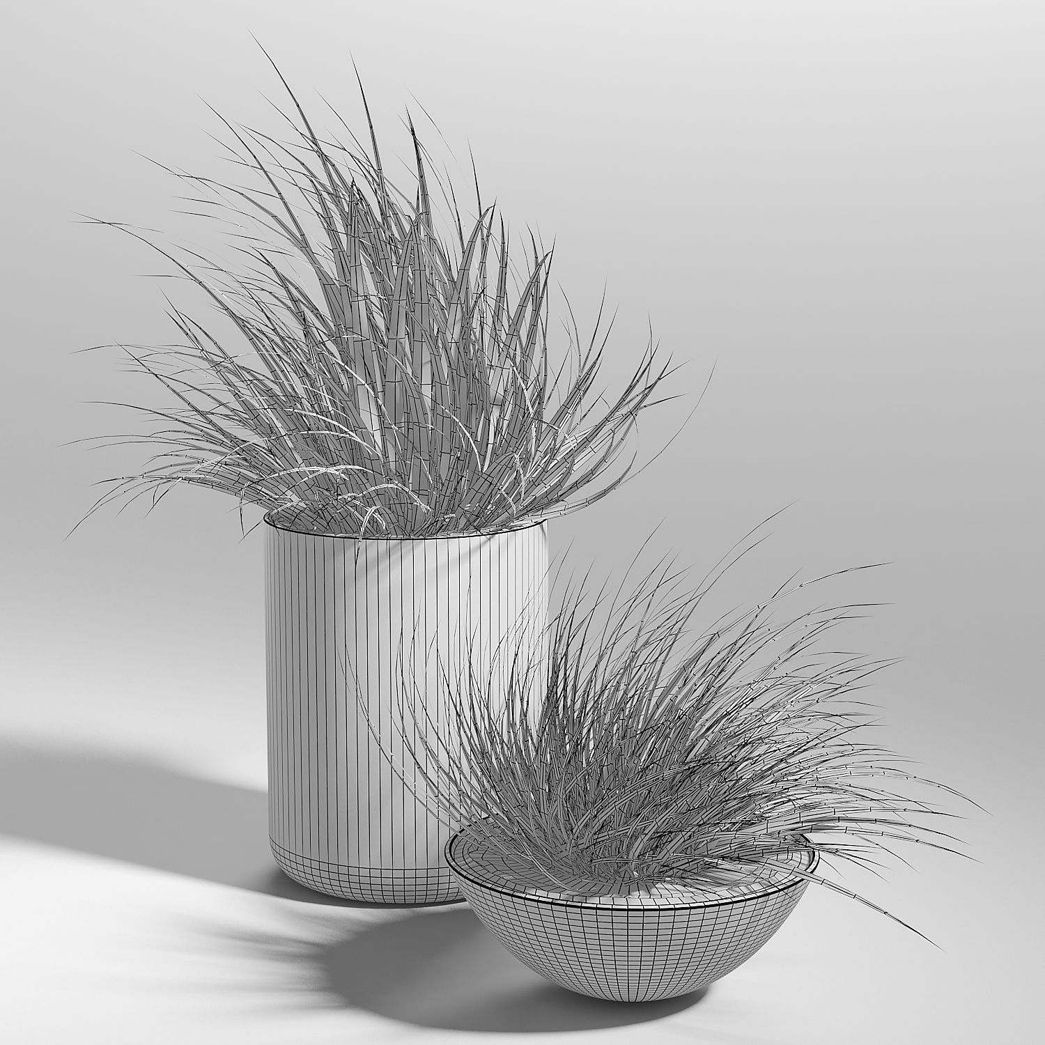 Set of plants 03 3D model_11