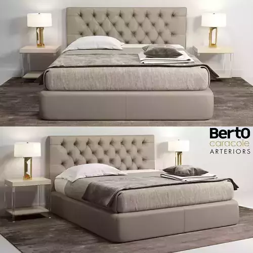 Berto Tribeca Caracole Blink of an eye  Arteriors Gloria lamp 3D model
