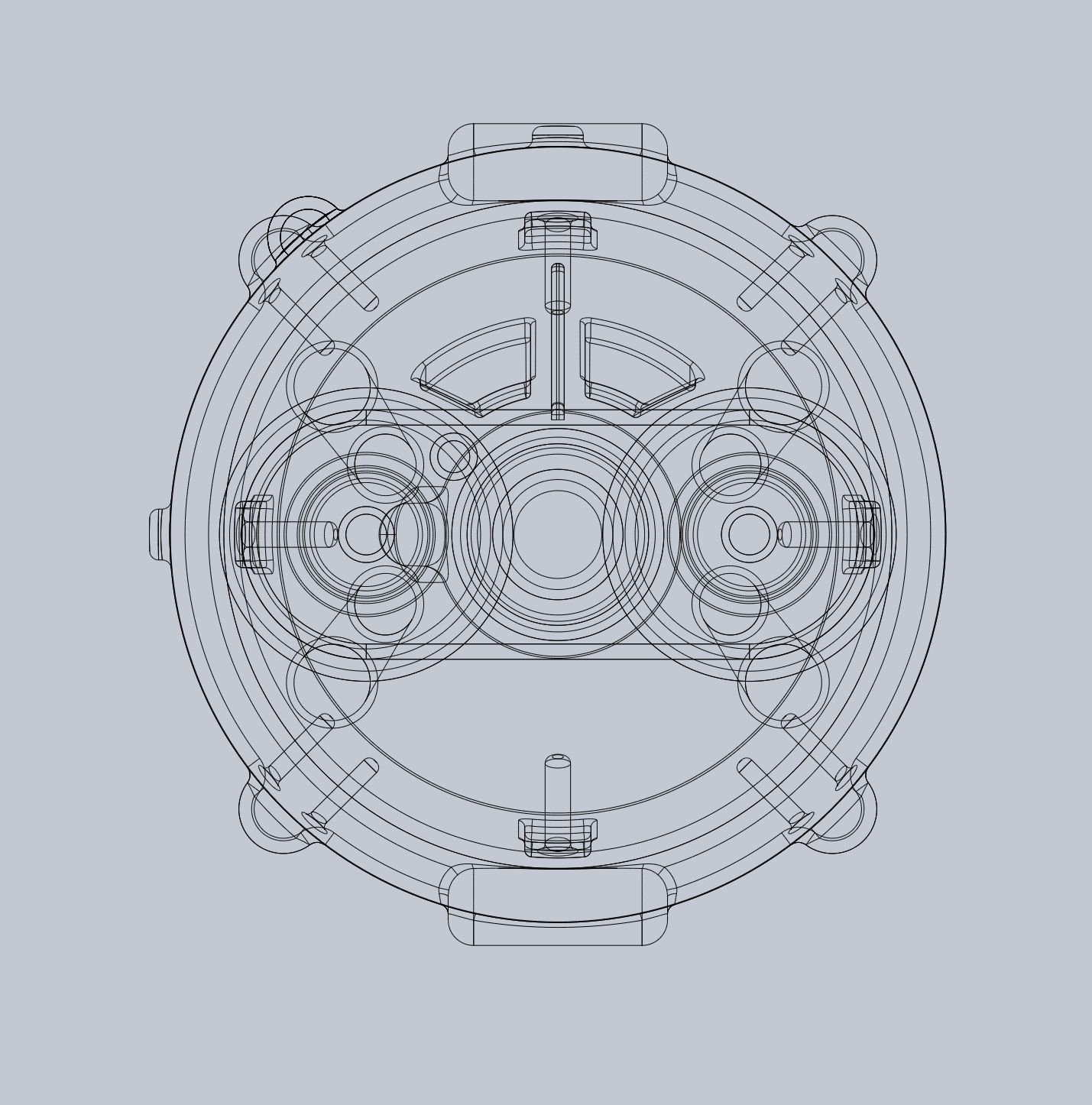 Titan II GLV Gemini Basic Rocket Model 3D print model_29