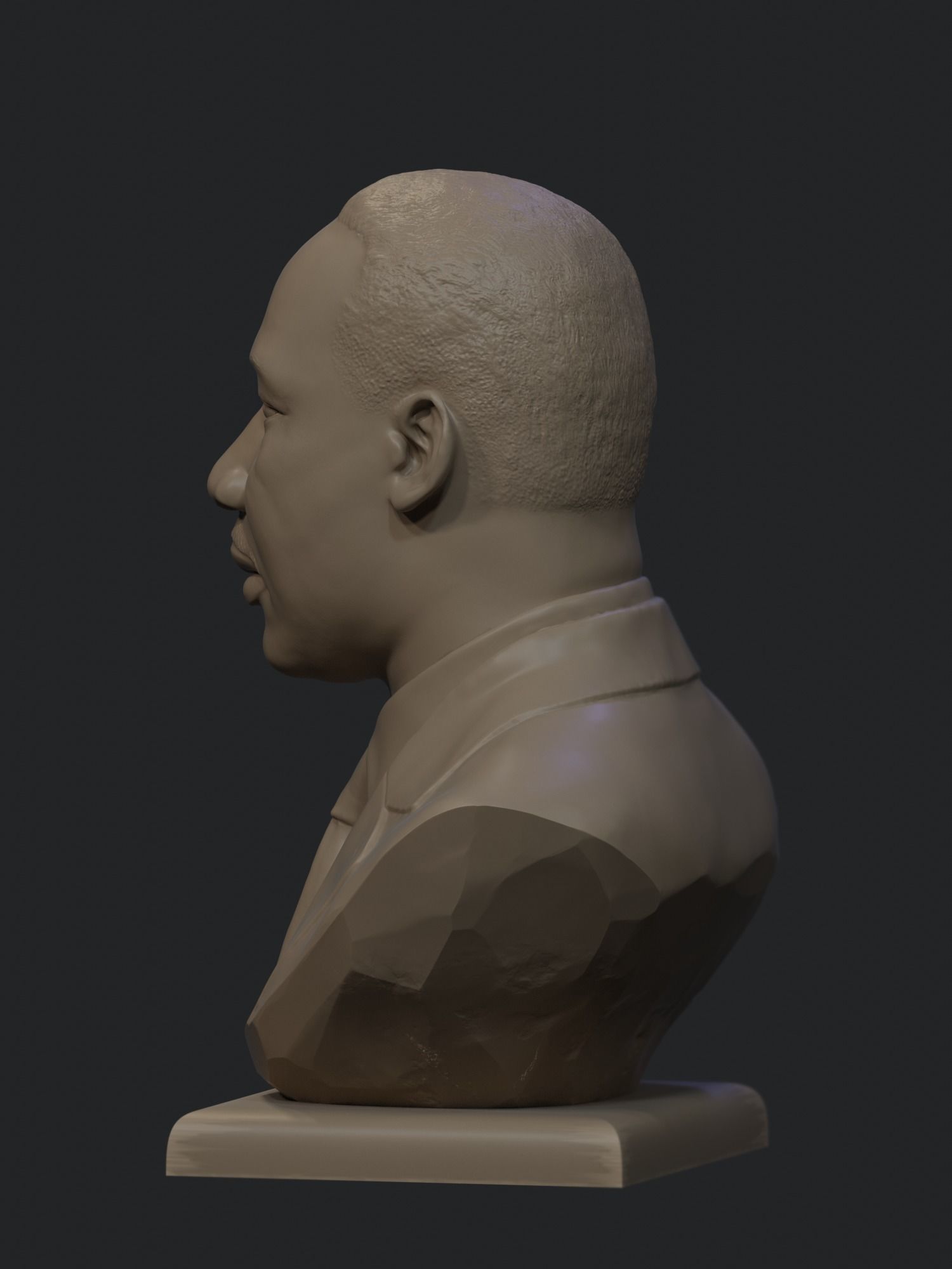Martin Luther King Jr 3D print model_5