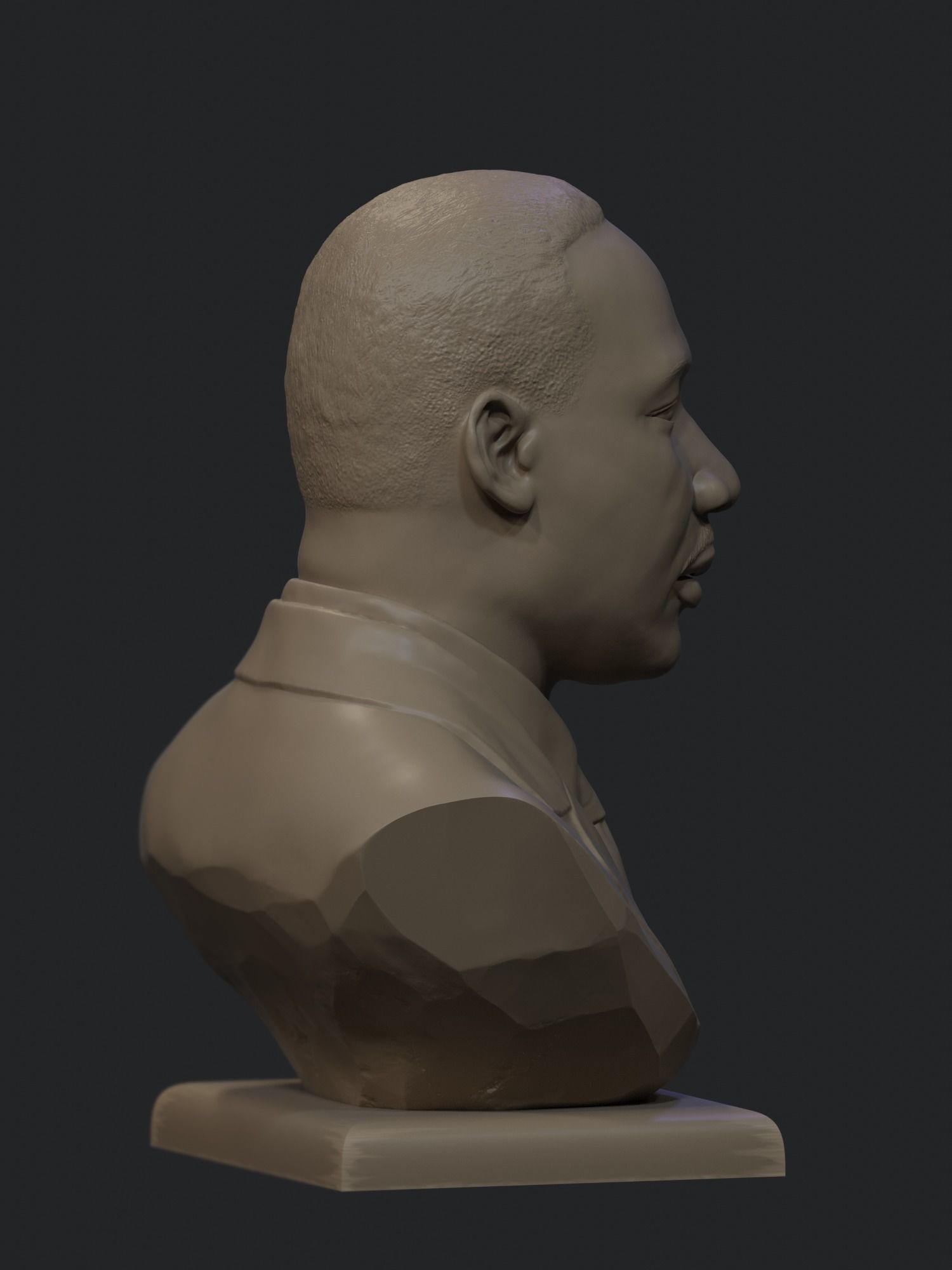 Martin Luther King Jr 3D print model_6
