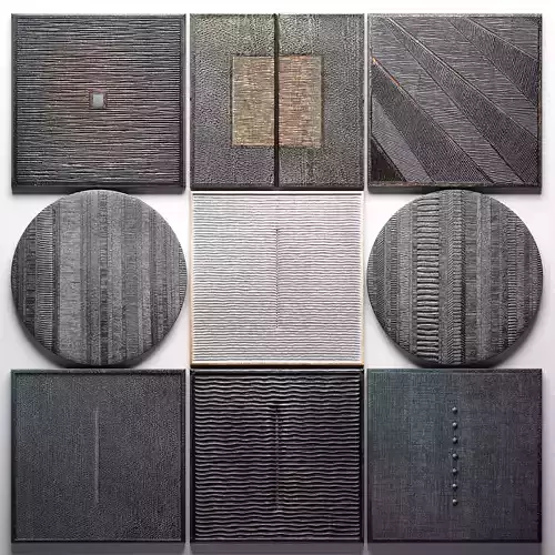 Collection Wood Wall Sculpture