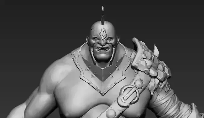 Troll Zbrush 3D model