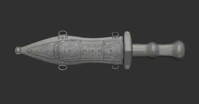 Sword Pugio Hipoly