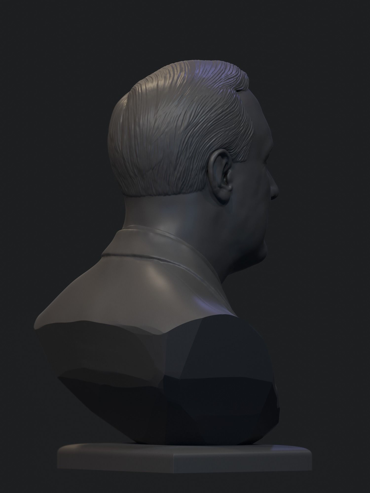 Franklin Delano Roosevelt 3D print model_5