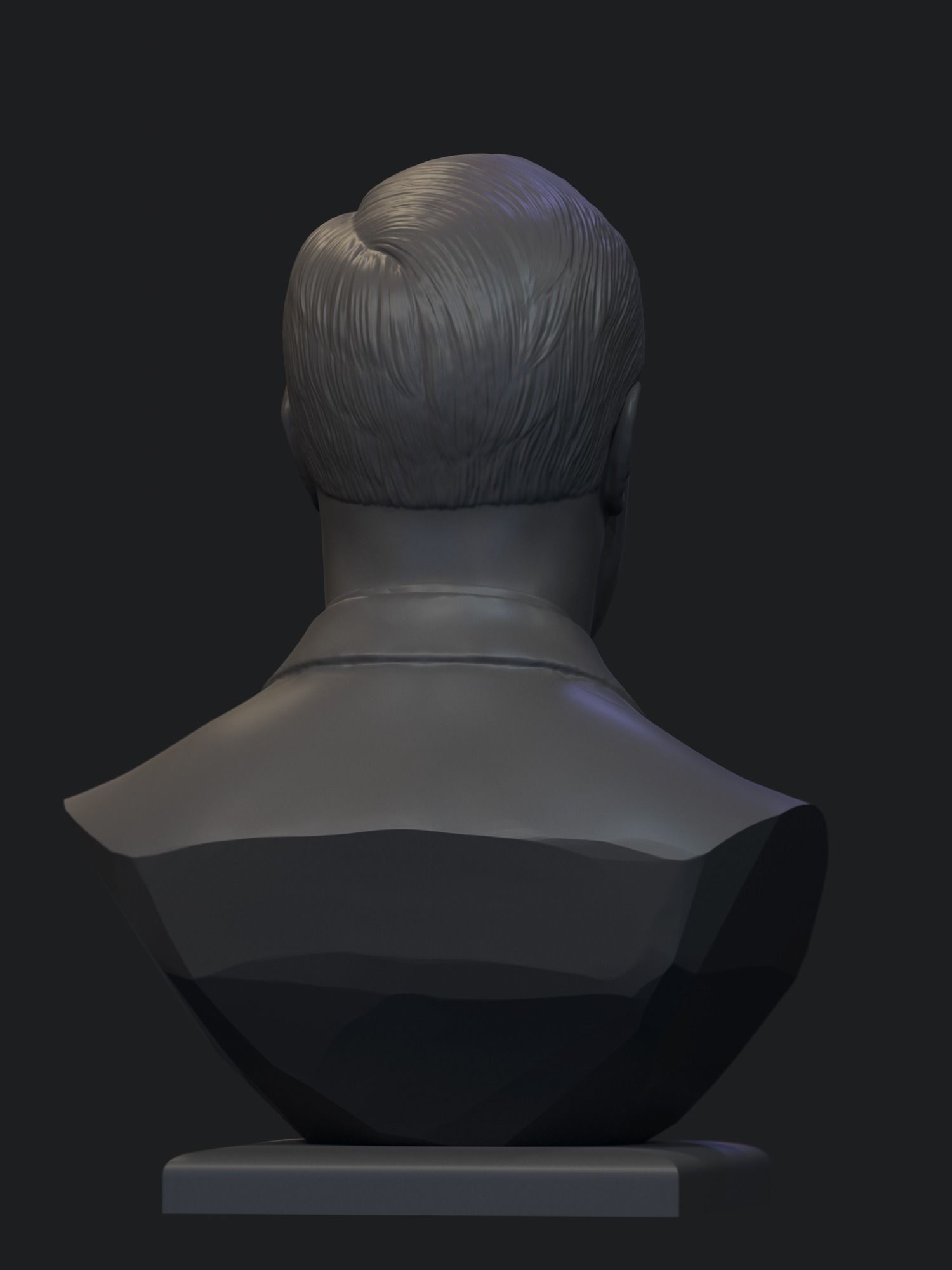 Franklin Delano Roosevelt 3D print model_6