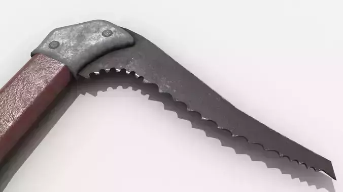 Survival Kit - Climbing Axe Low-poly 3D model