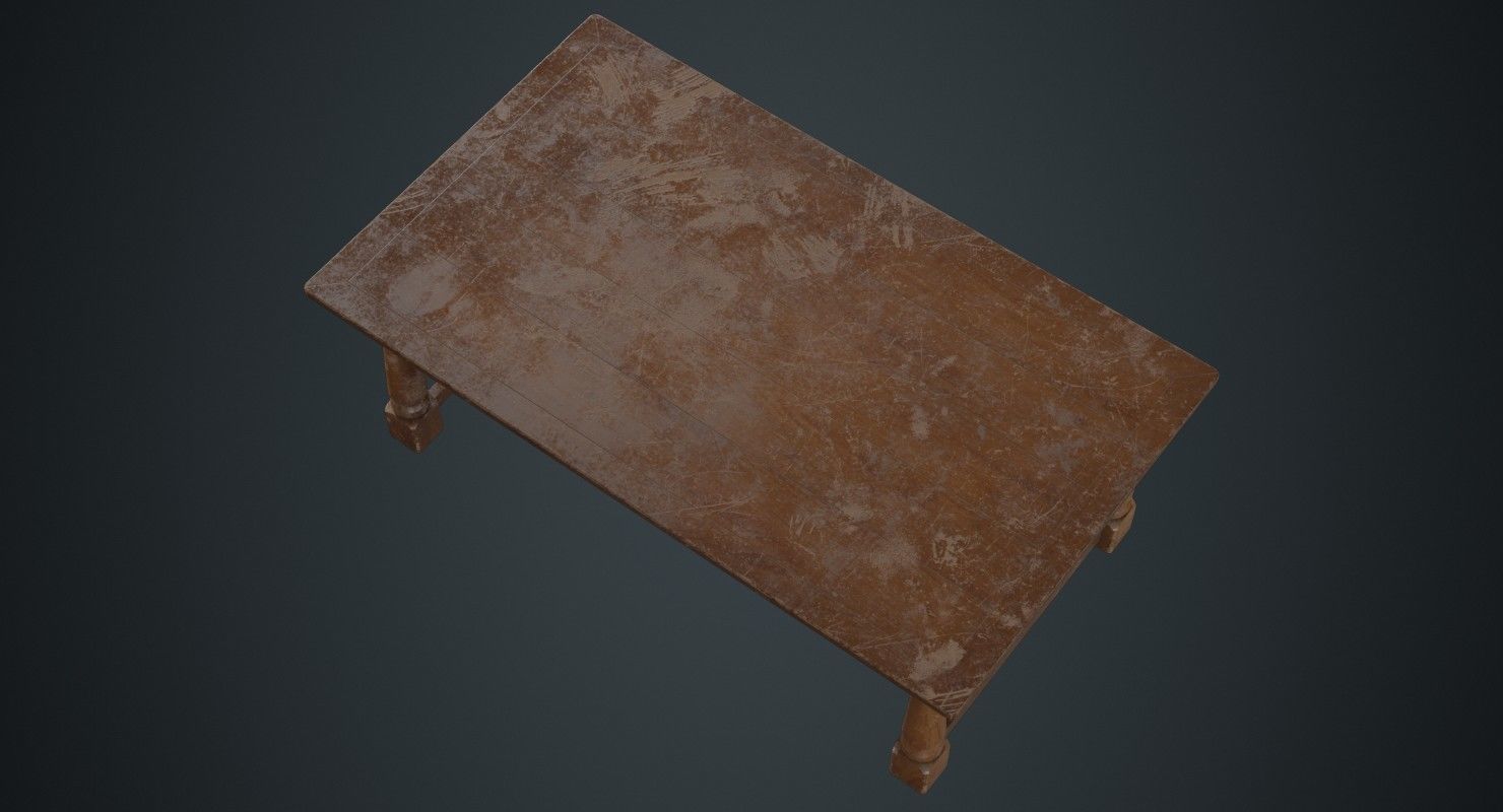 Table 1B Low-poly 3D model_2