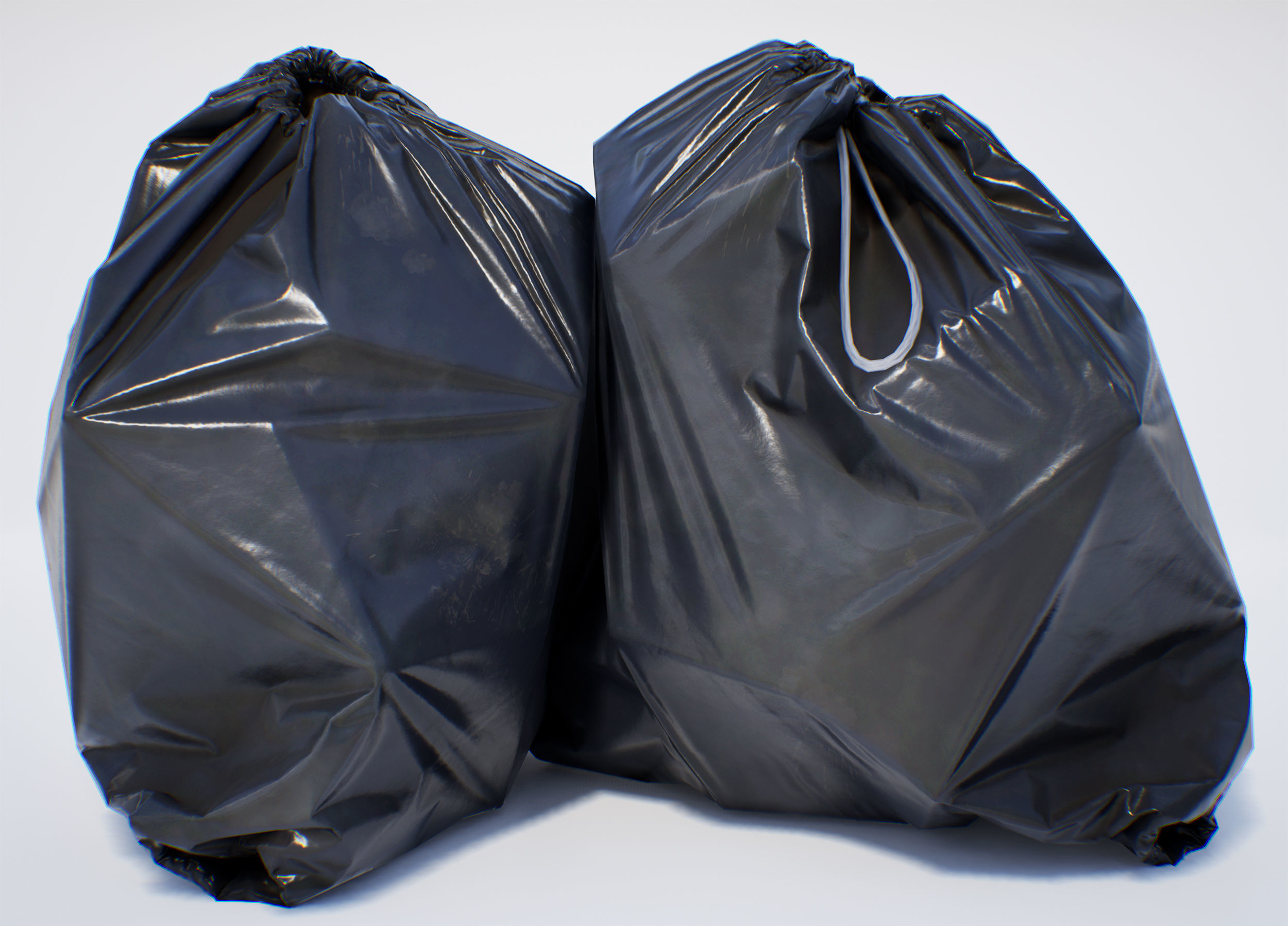 Garbage Bag - PBR Game-Ready Low-poly 3D model_2