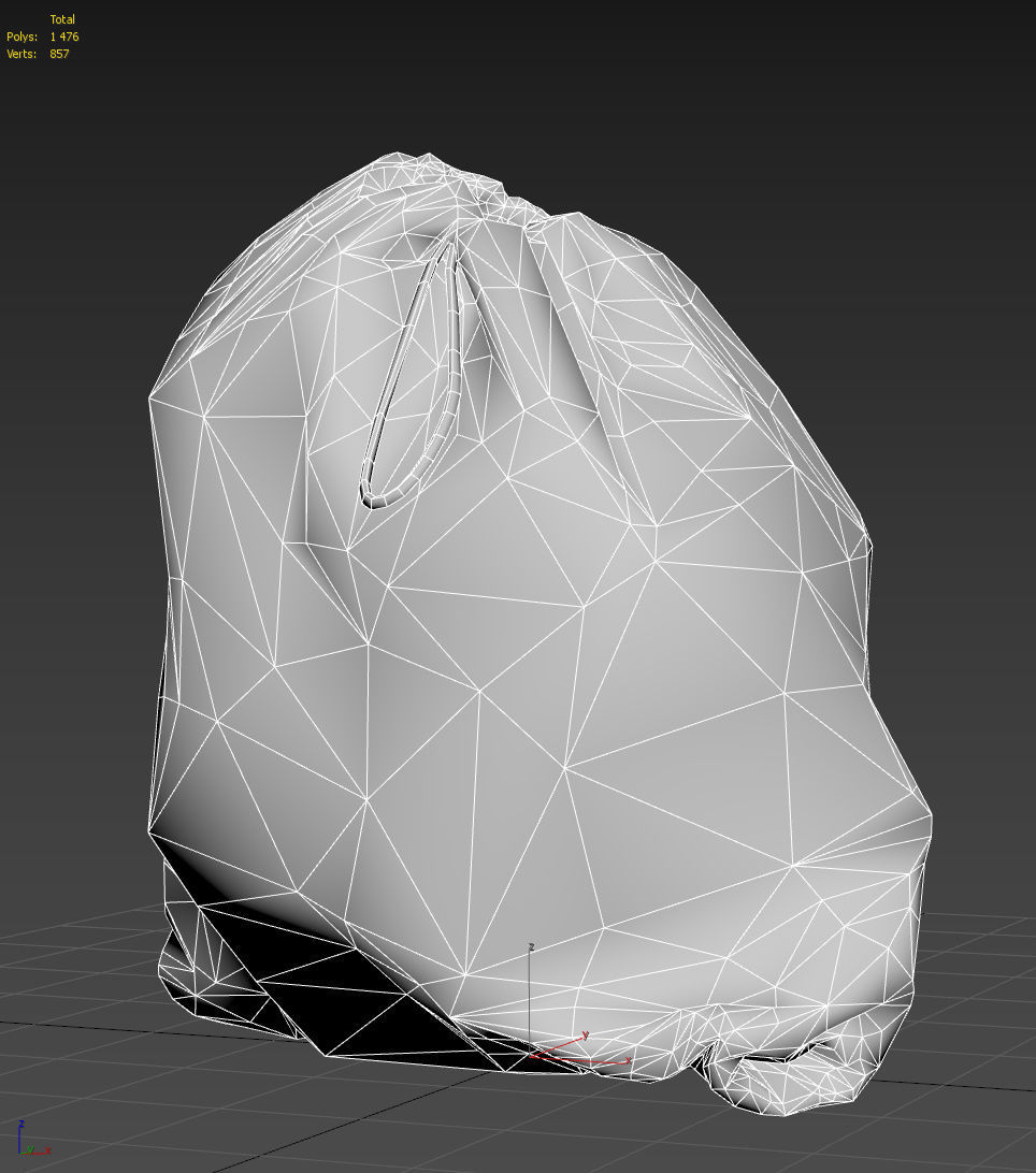 Garbage Bag - PBR Game-Ready Low-poly 3D model_13