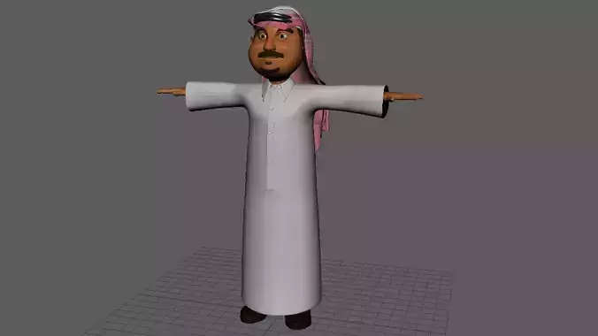 Saudi Arab Man