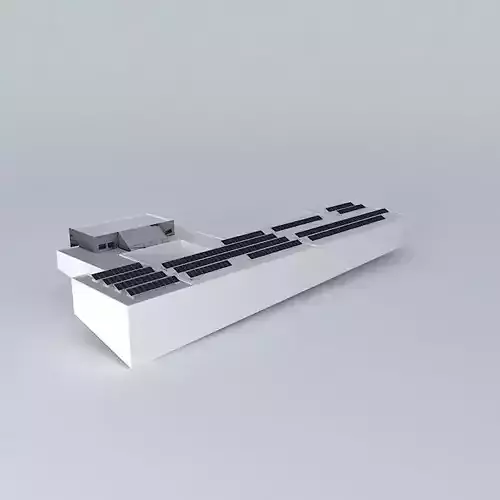 Jerusalem solar paneled building