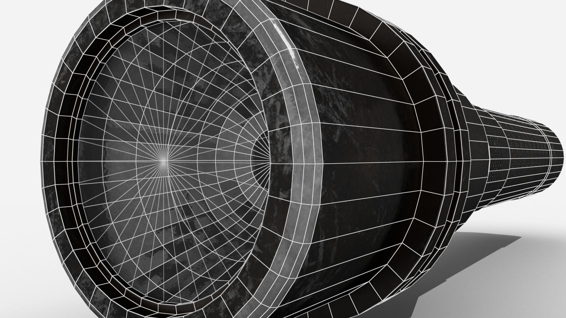 Survival Kit - Small Torch Low-poly 3D model_7