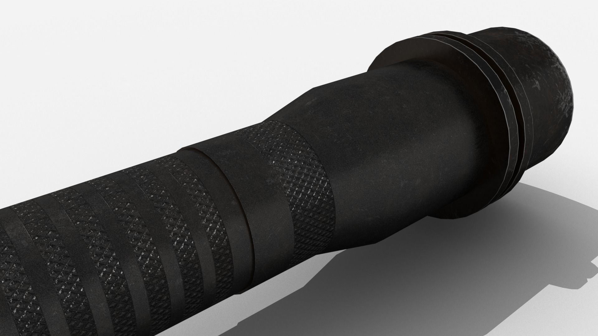 Survival Kit - Small Torch Low-poly 3D model_4