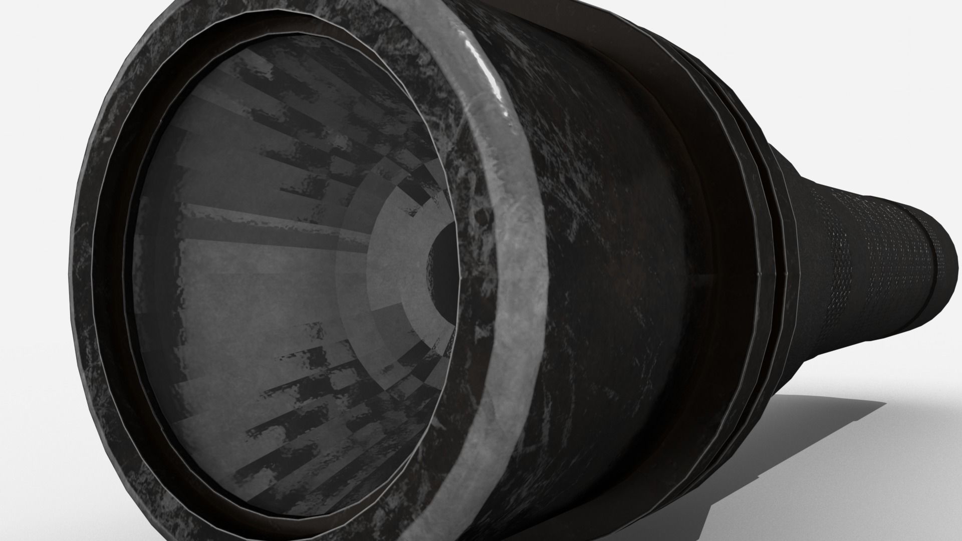 Survival Kit - Small Torch Low-poly 3D model_6