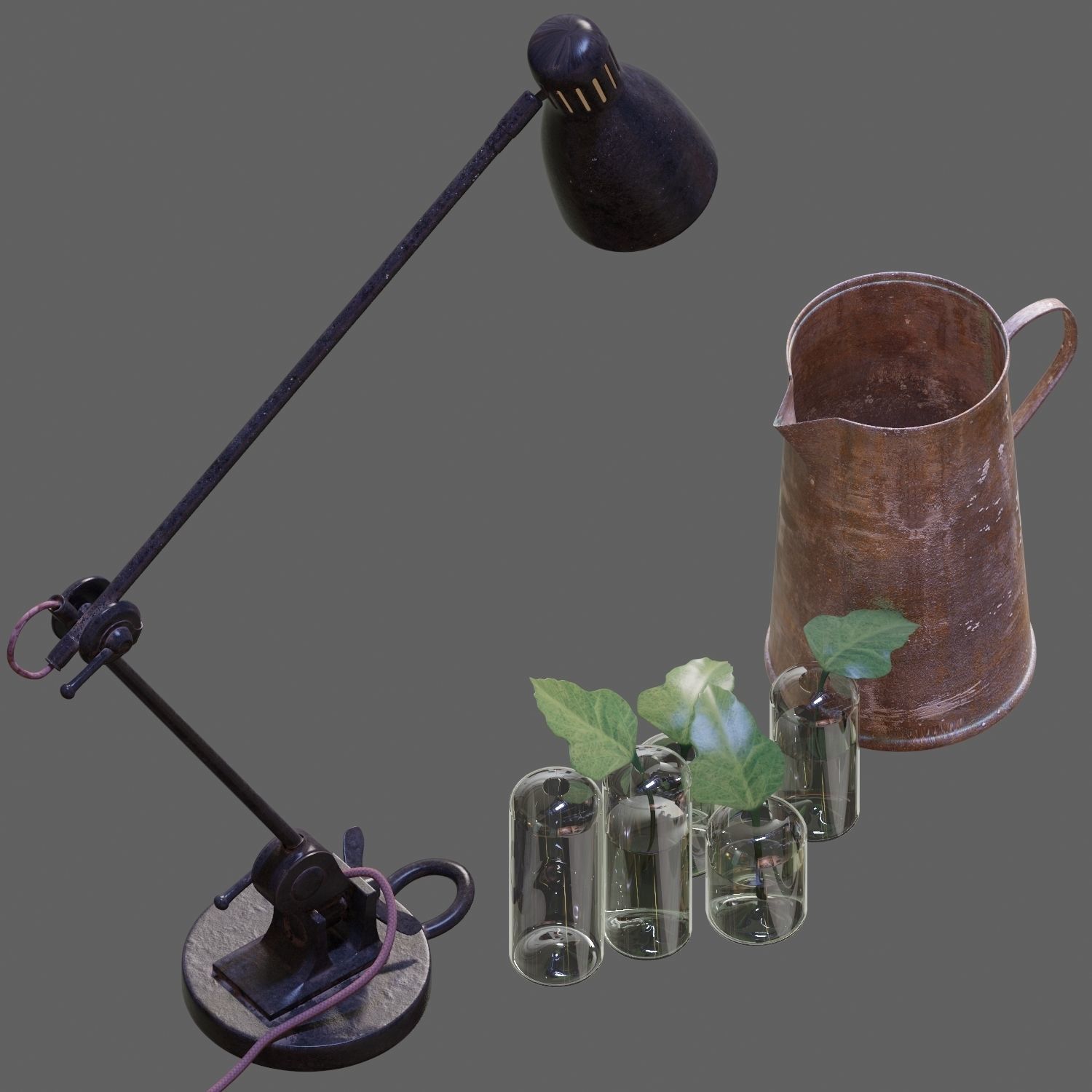 Scandinavian set 007  3D model_11