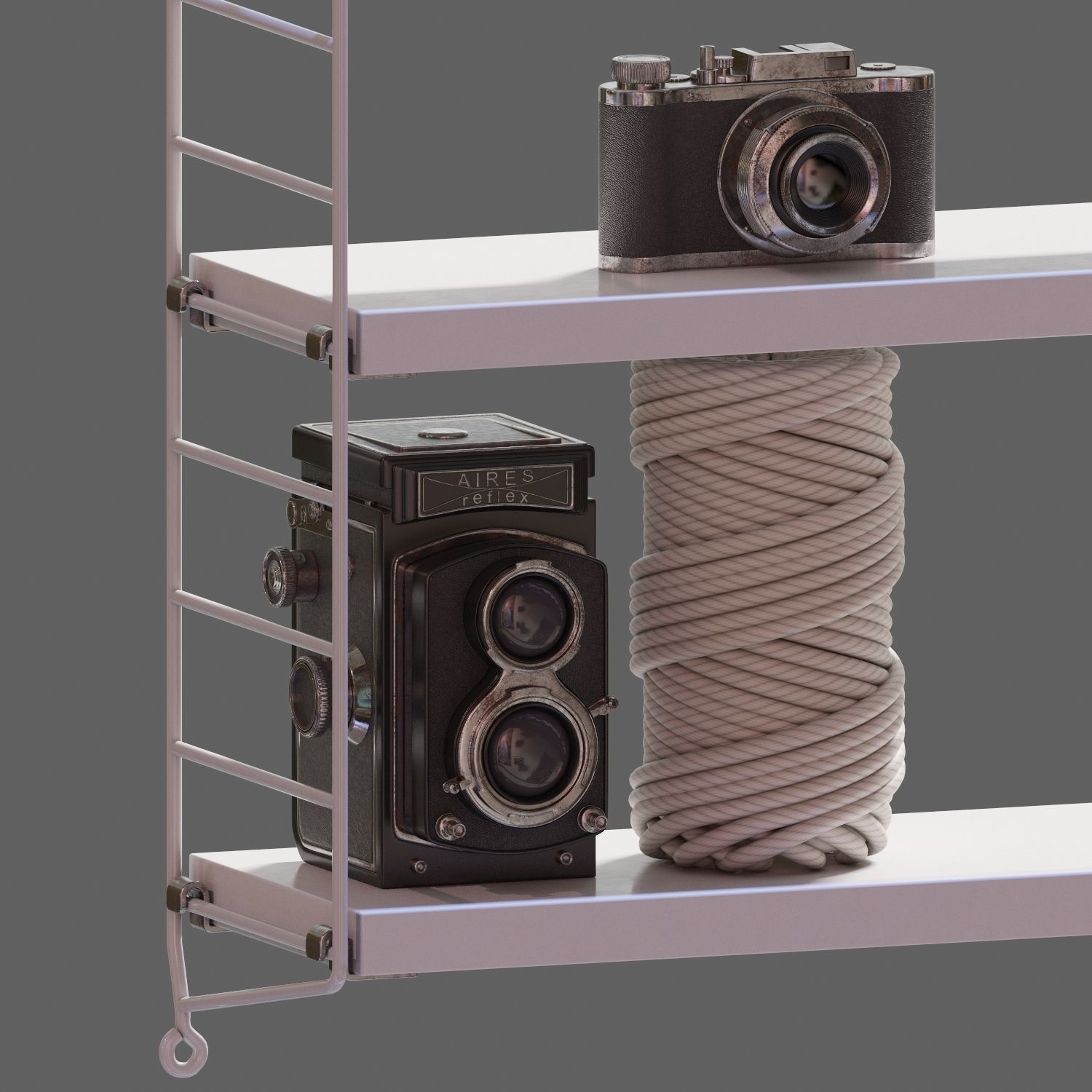 Scandinavian set 007  3D model_9