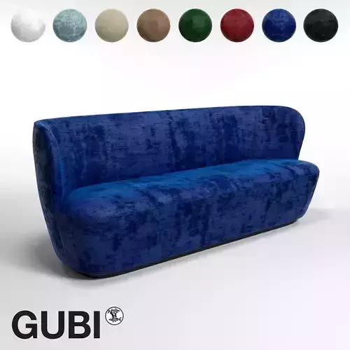 GUBI Stay Sofa W170  3D model