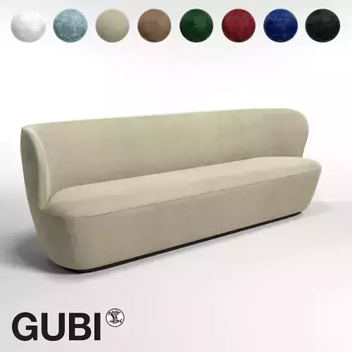 GUBI Stay Sofa W220  3D model