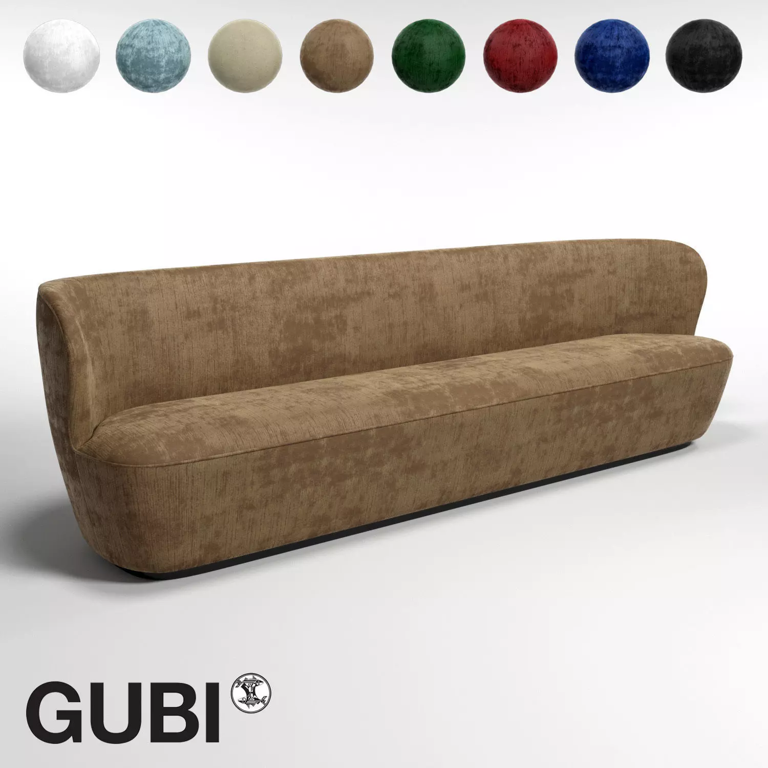 GUBI Stay Sofa W260  3D model_0