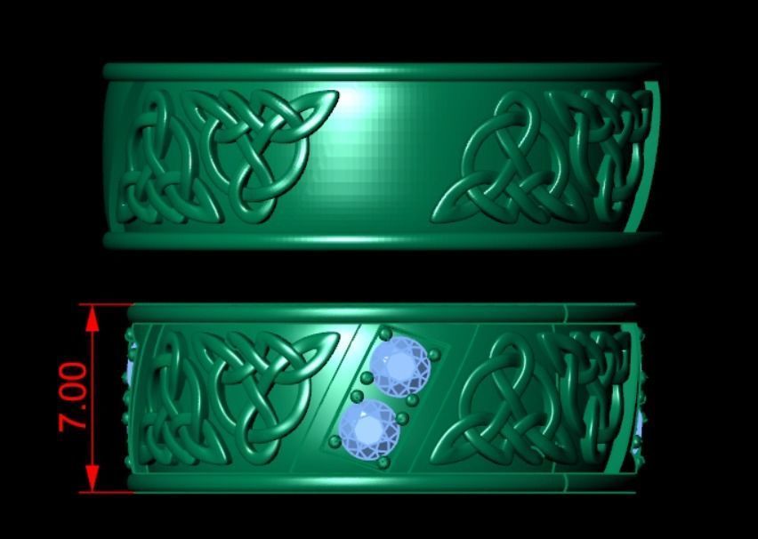 Ring od 7 3D print model_9