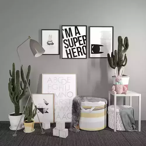 Hubsch decorative set