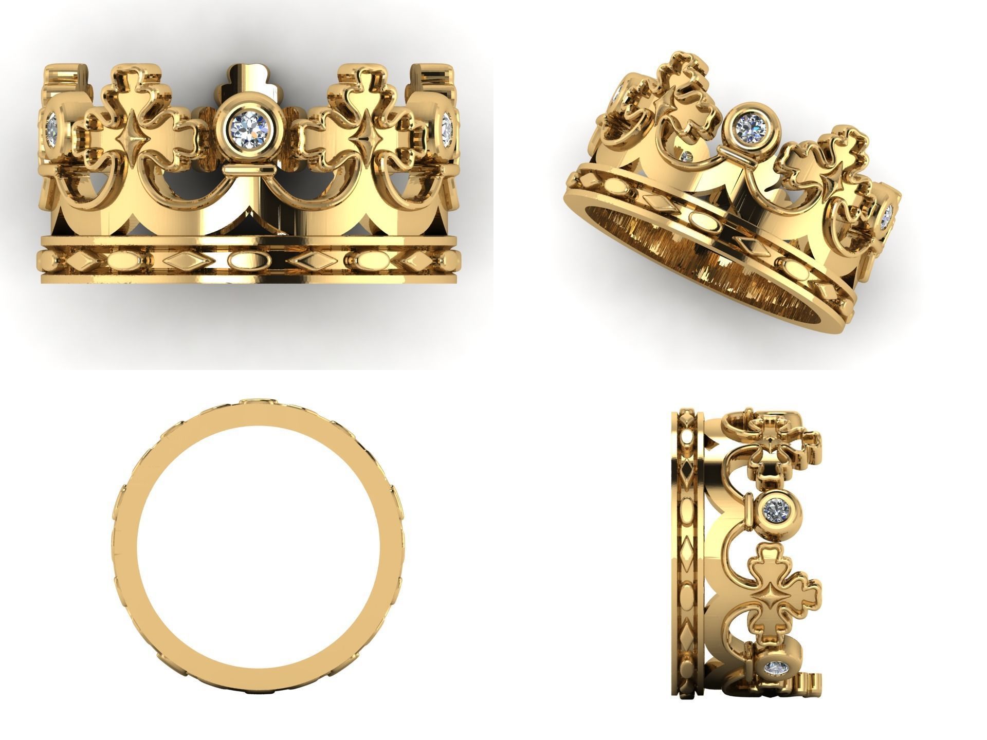 Ring od 11 3D print model_3