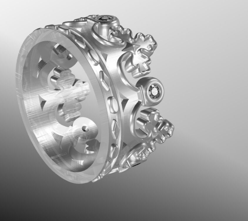 Ring od 11 3D print model_14