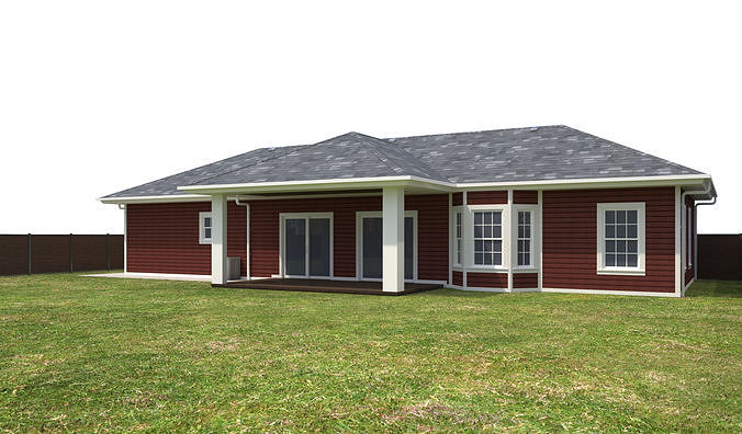 House-148 3D model 6