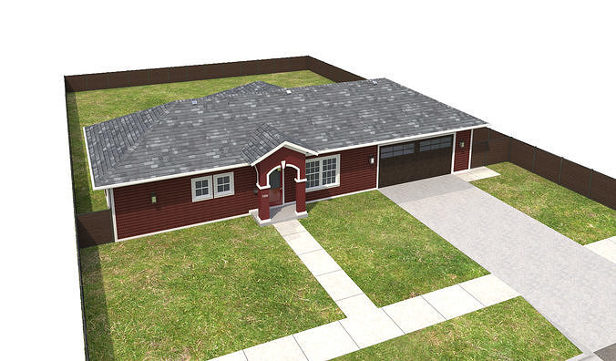 House-148 3D model 7