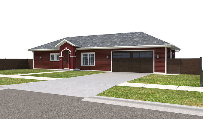 House-148 3D model 4