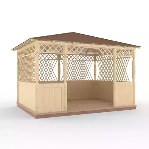 pavilion wooden gazebo
