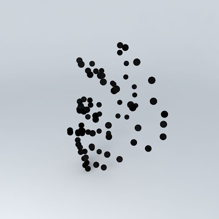 join the dots Free 3D model_2