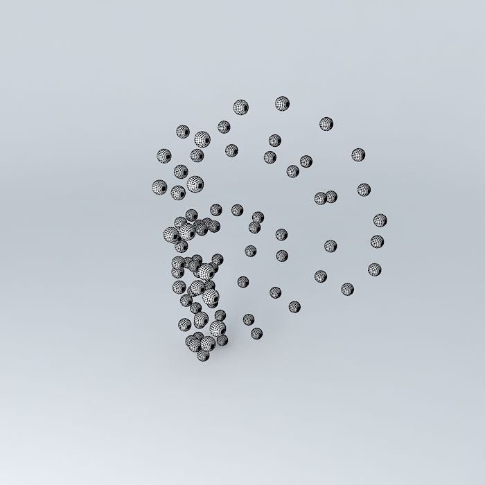 join the dots Free 3D model_4