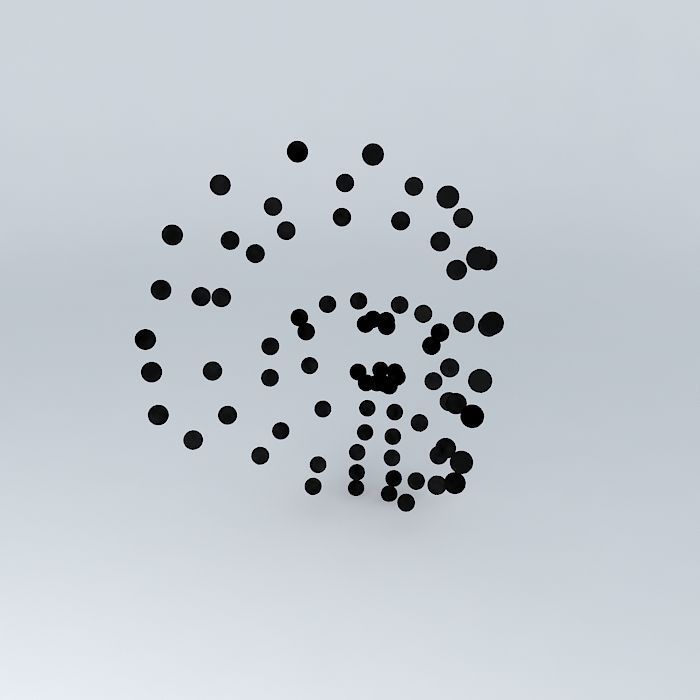 join the dots Free 3D model_1
