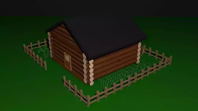 Wooden house