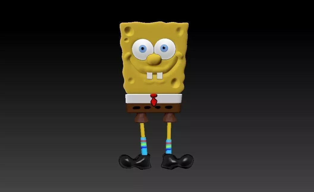 Spanch Bob Free 3D model_0