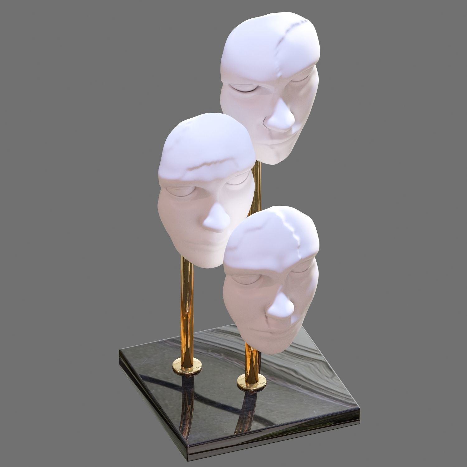 Scandinavian set 001 3D model_4