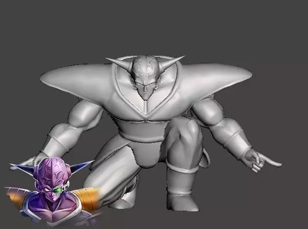 Captain Ginyu - Dragon Ball Z - Ginyu Forces 1-5 3D print model_0