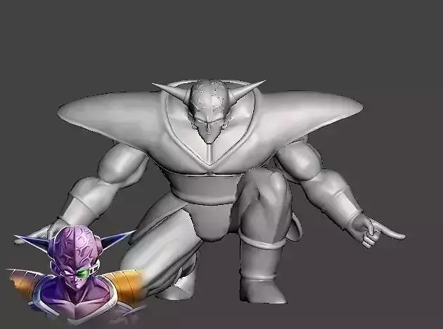 Captain Ginyu - Dragon Ball Z - Ginyu Forces 1-5 3D print model