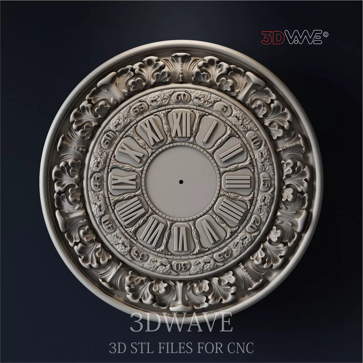WALL CLOCK 3D model_0