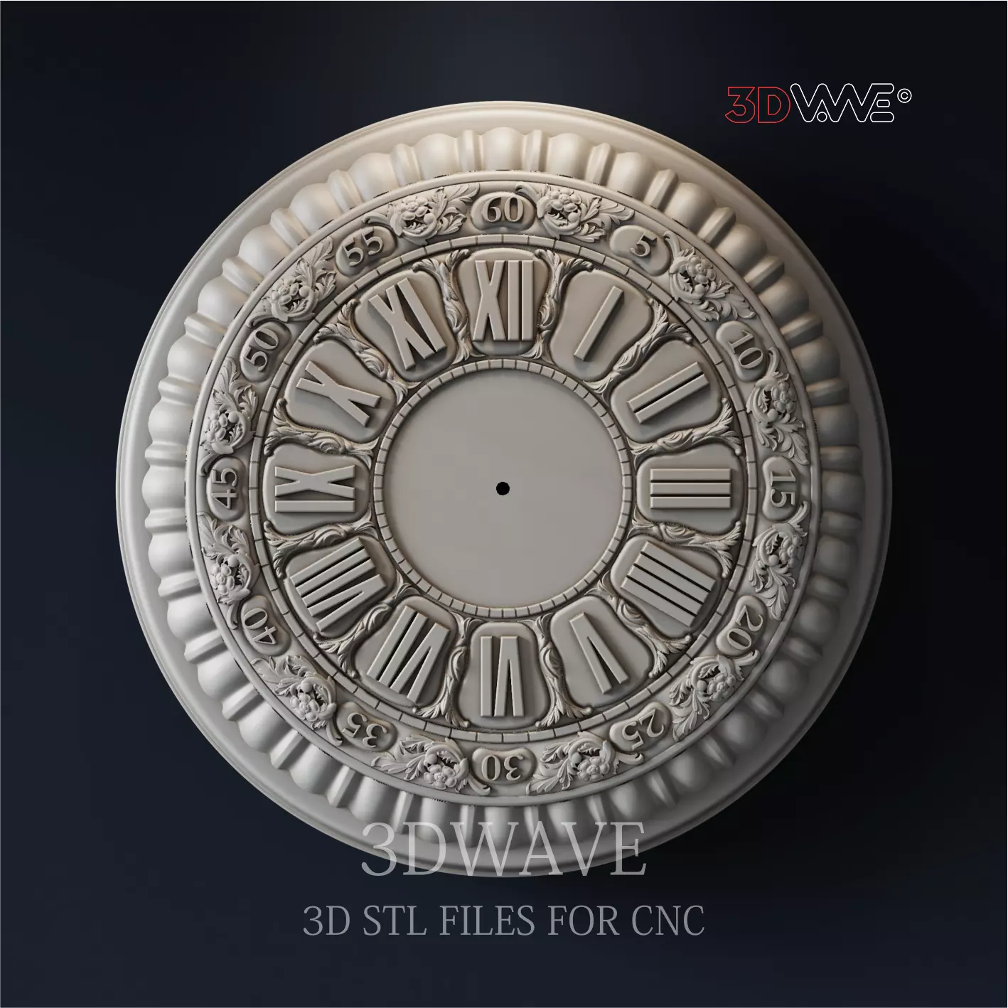 WALL CLOCK 3D model_0