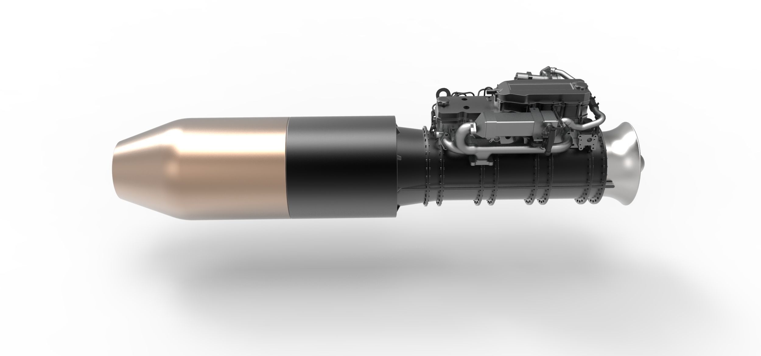 Jet engine 5 3D model_8